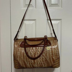 Brahmin, Pecan Finley Carry All, Leather Satchel